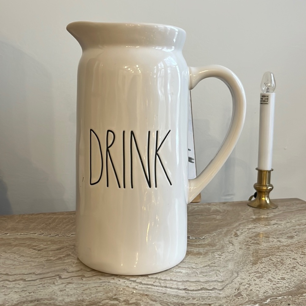 Rae Dunn DRINK pitcher